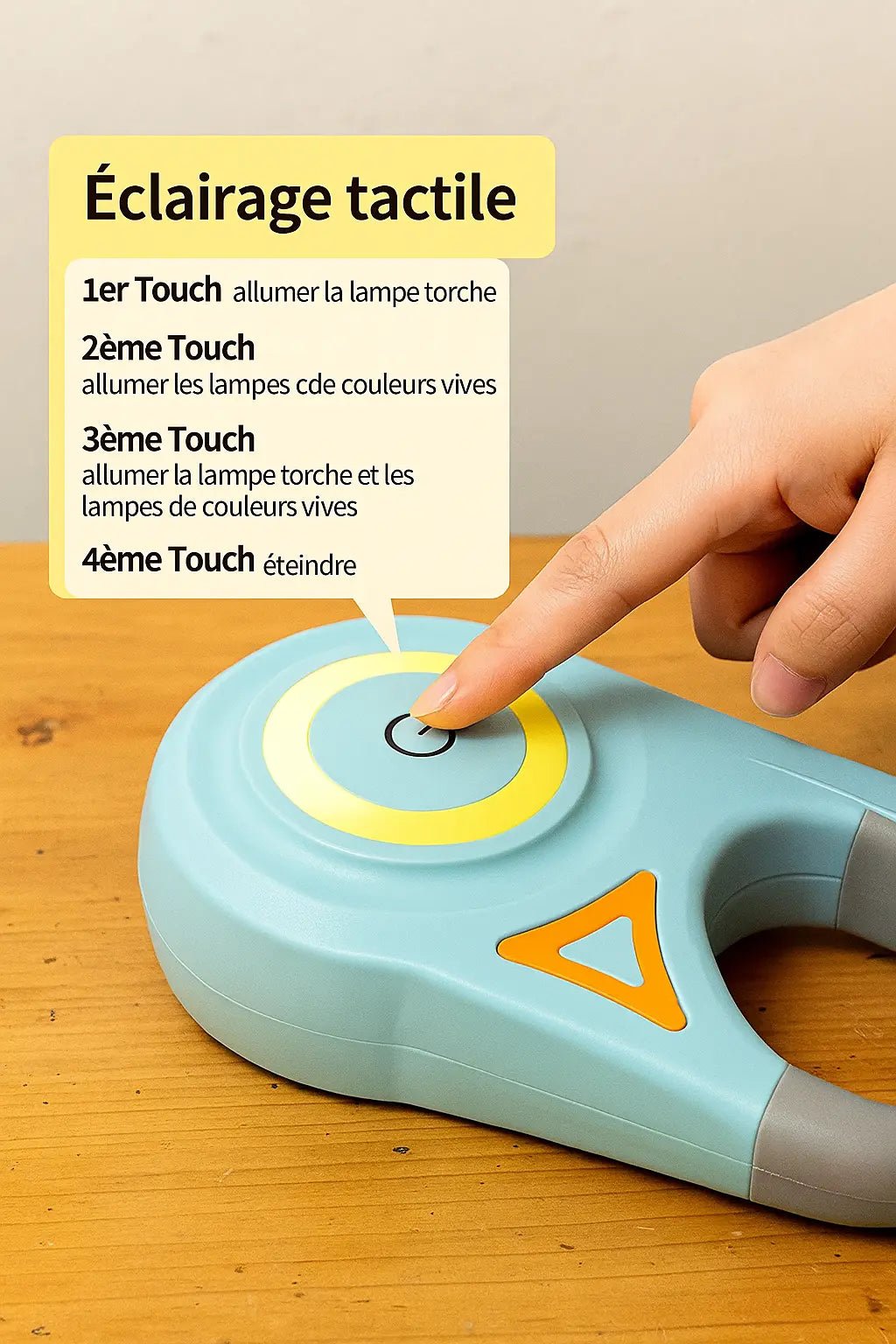 FlexiLED Laisse rétractable avec LED - Barkavo