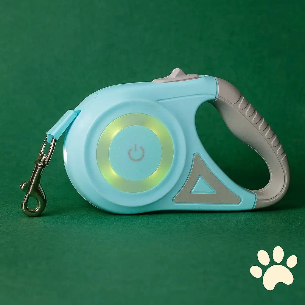FlexiLED Laisse rétractable avec LED - Barkavo