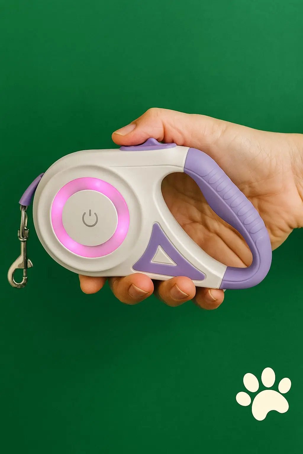 FlexiLED Laisse rétractable avec LED - Barkavo