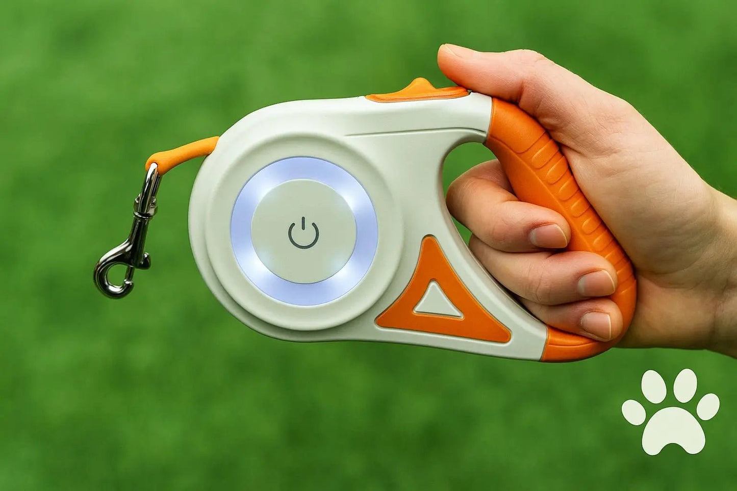 FlexiLED Laisse rétractable avec LED - Barkavo