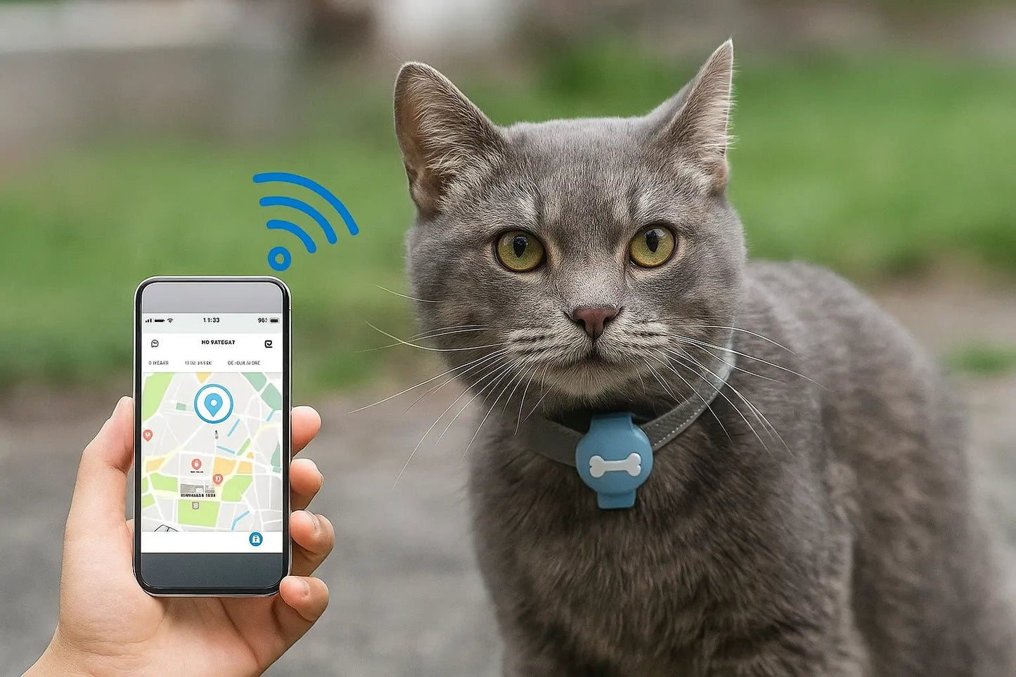 PetTrack - Traceur GPS intelligent pour animaux - Barkavo