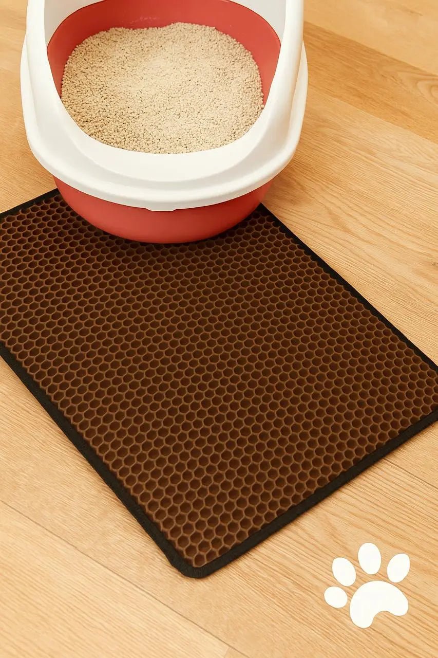 Tapis de litière imperméable pour chat - Barkavo