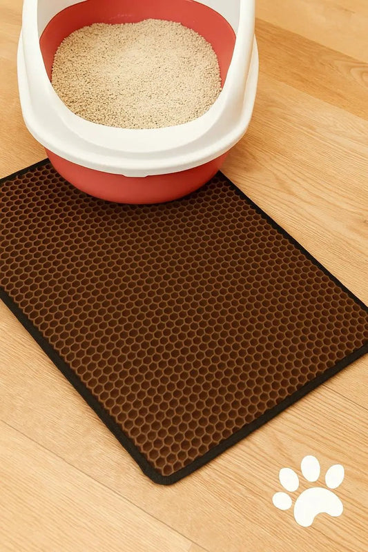 Tapis de litière imperméable pour chat - Barkavo